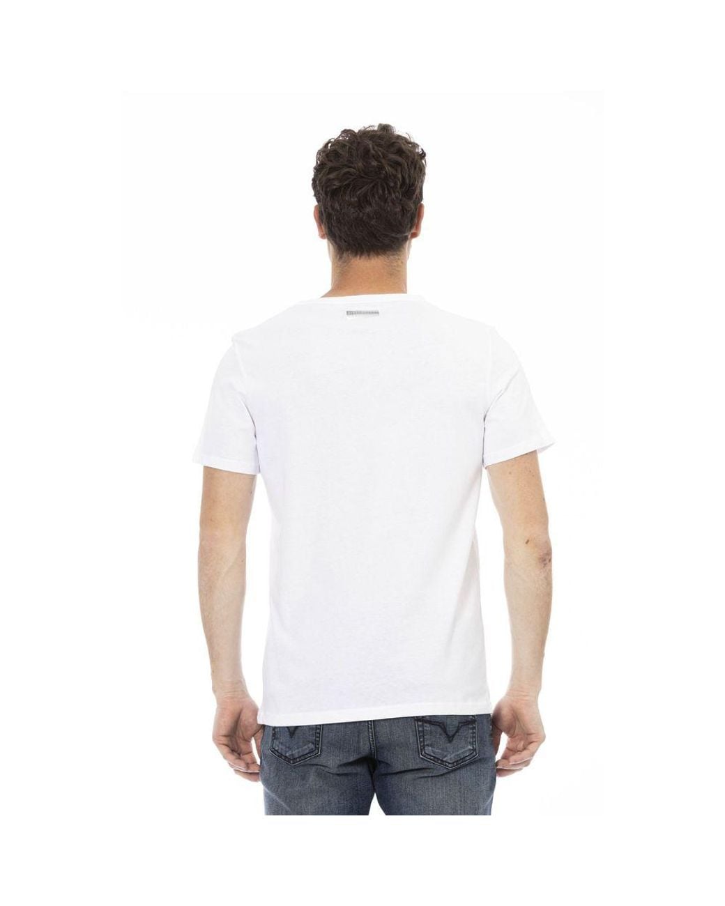Bikkembergs Blue Black Cotton Men T for men