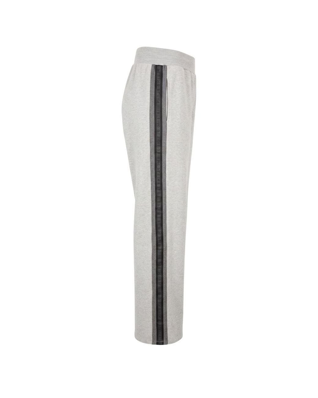 Philipp Plein Gray Cotton Pants