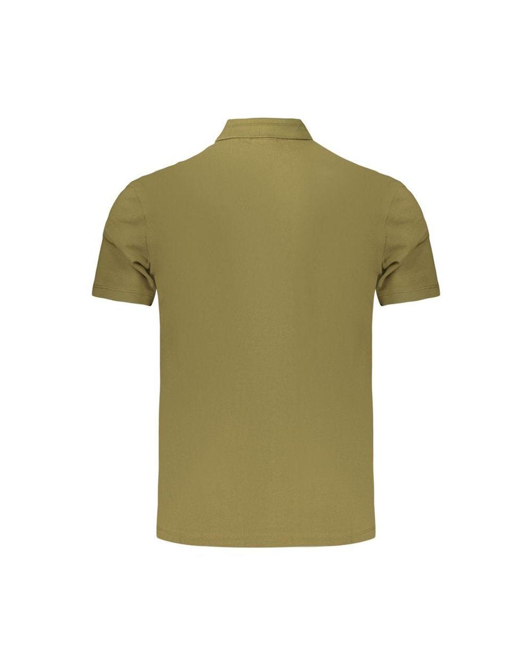 Napapijri Green Cotton Men's Polo Shirt for men