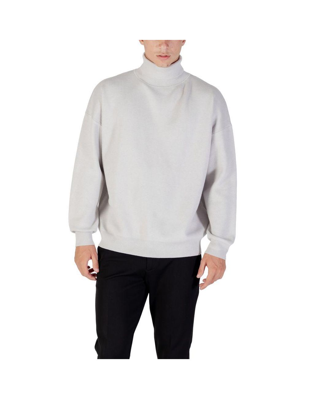 Antony Morato Gray Viscose Sweatshirt for men