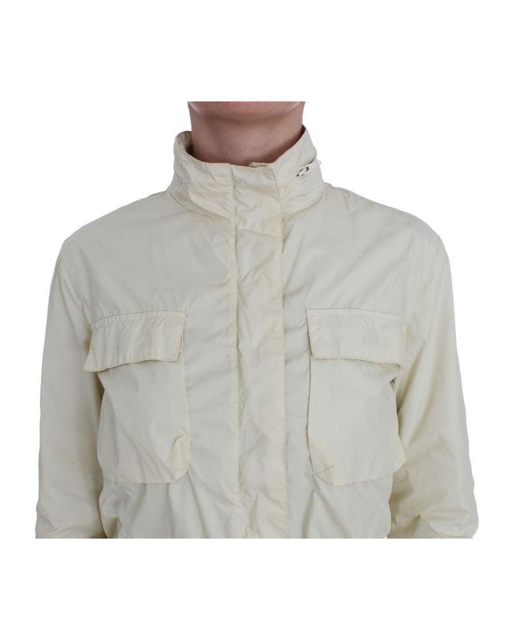 P.A.R.O.S.H. Natural P.A.R.O..H. Weather Proof Trench Jacket Coat
