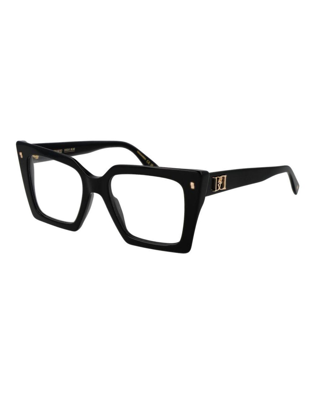 DSquared² Black Acetate Glasses (Frames)