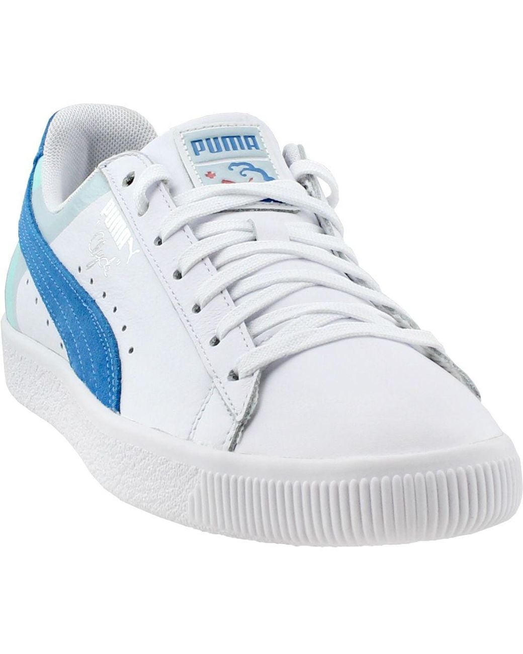 pink dolphin puma clyde