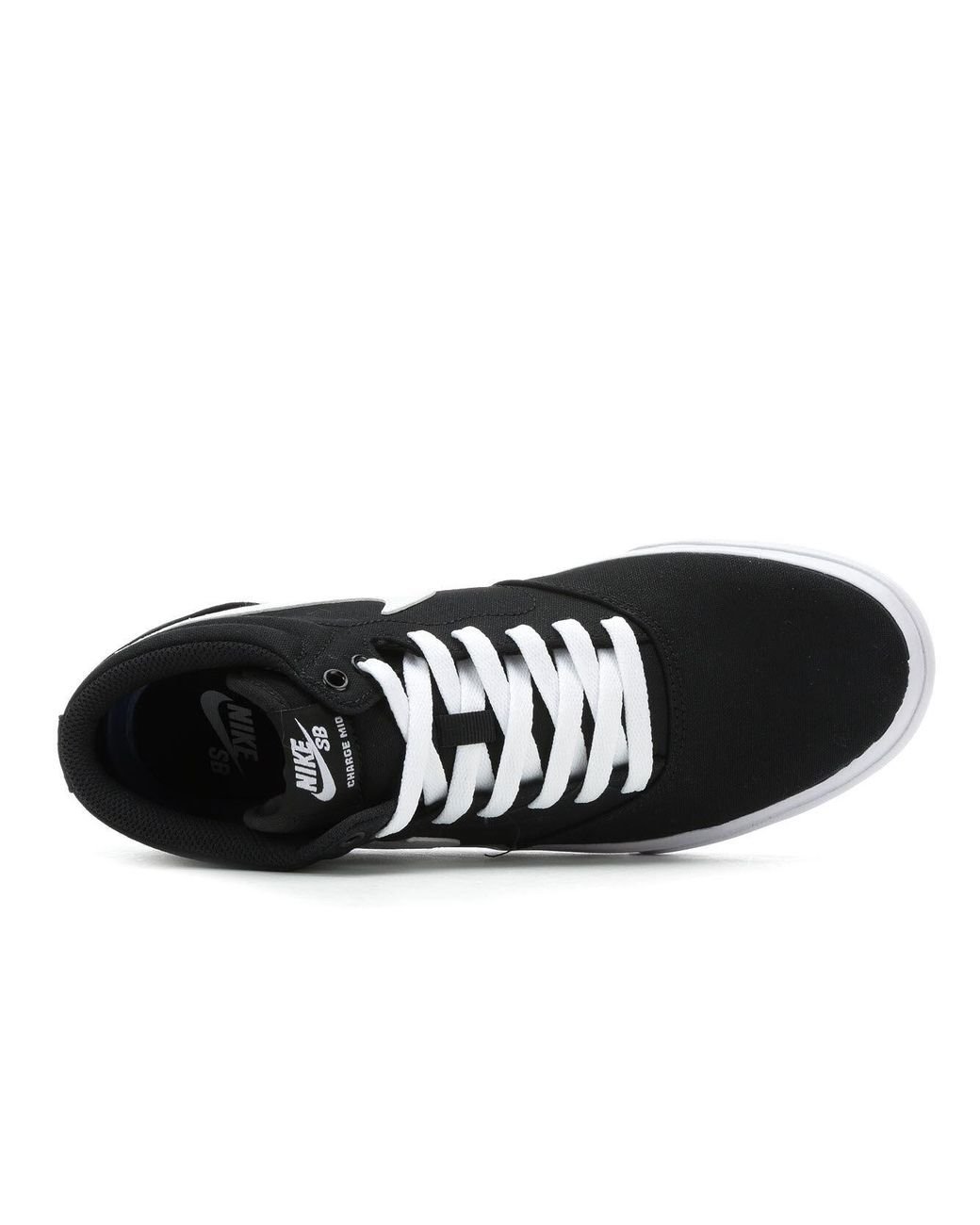 sb charge mid top canvas sneaker