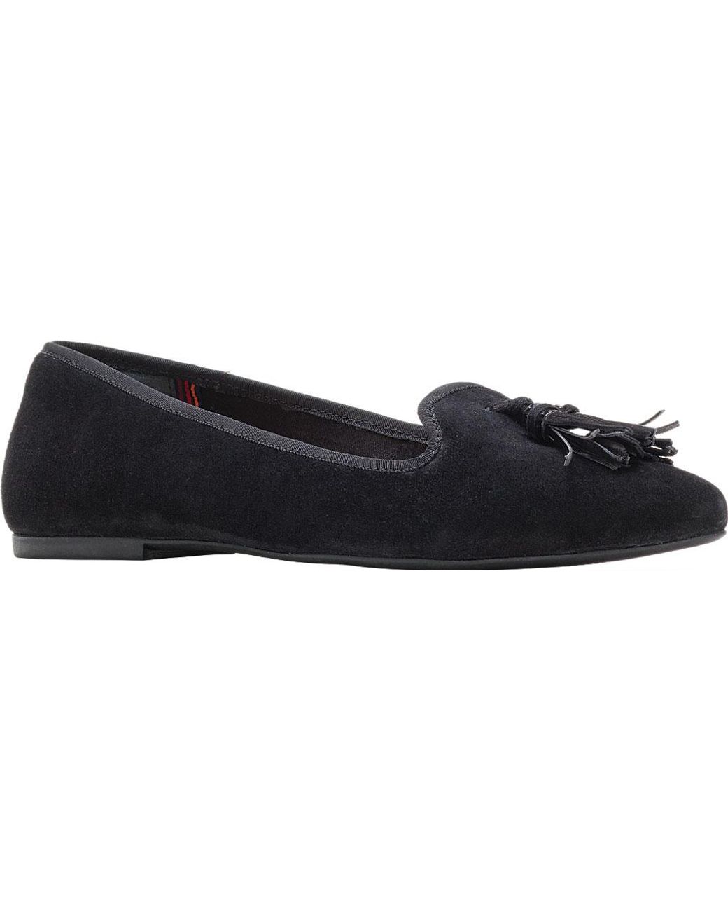 hush puppies women's sadie tassel slip on loafer flat