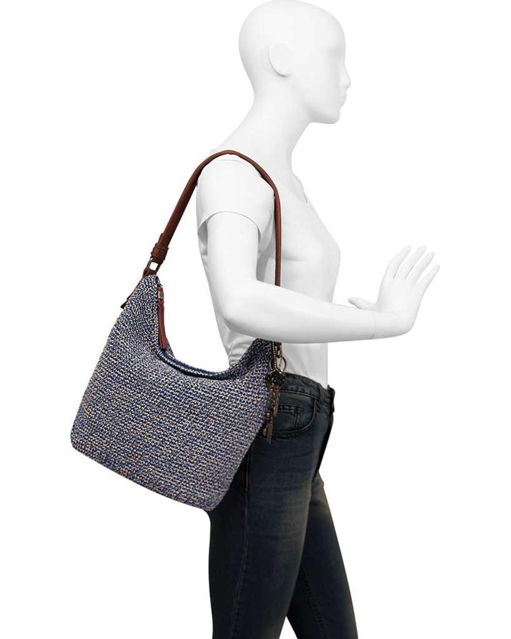 the sak sequoia crochet hobo