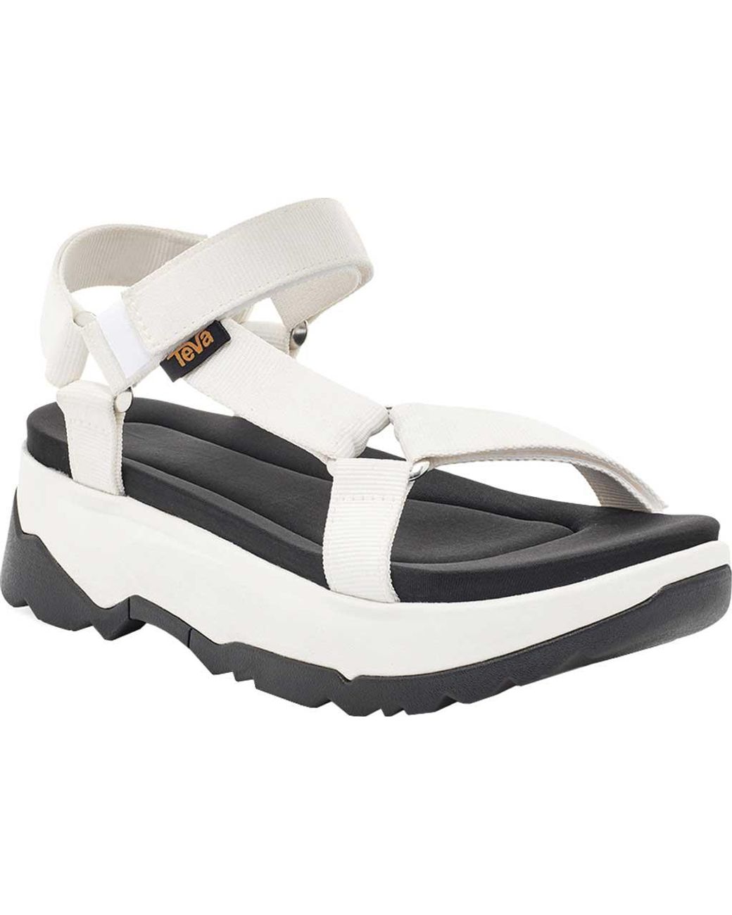 Teva Synthetic Jadito Universal Flatform Strappy Sandal in White - Lyst