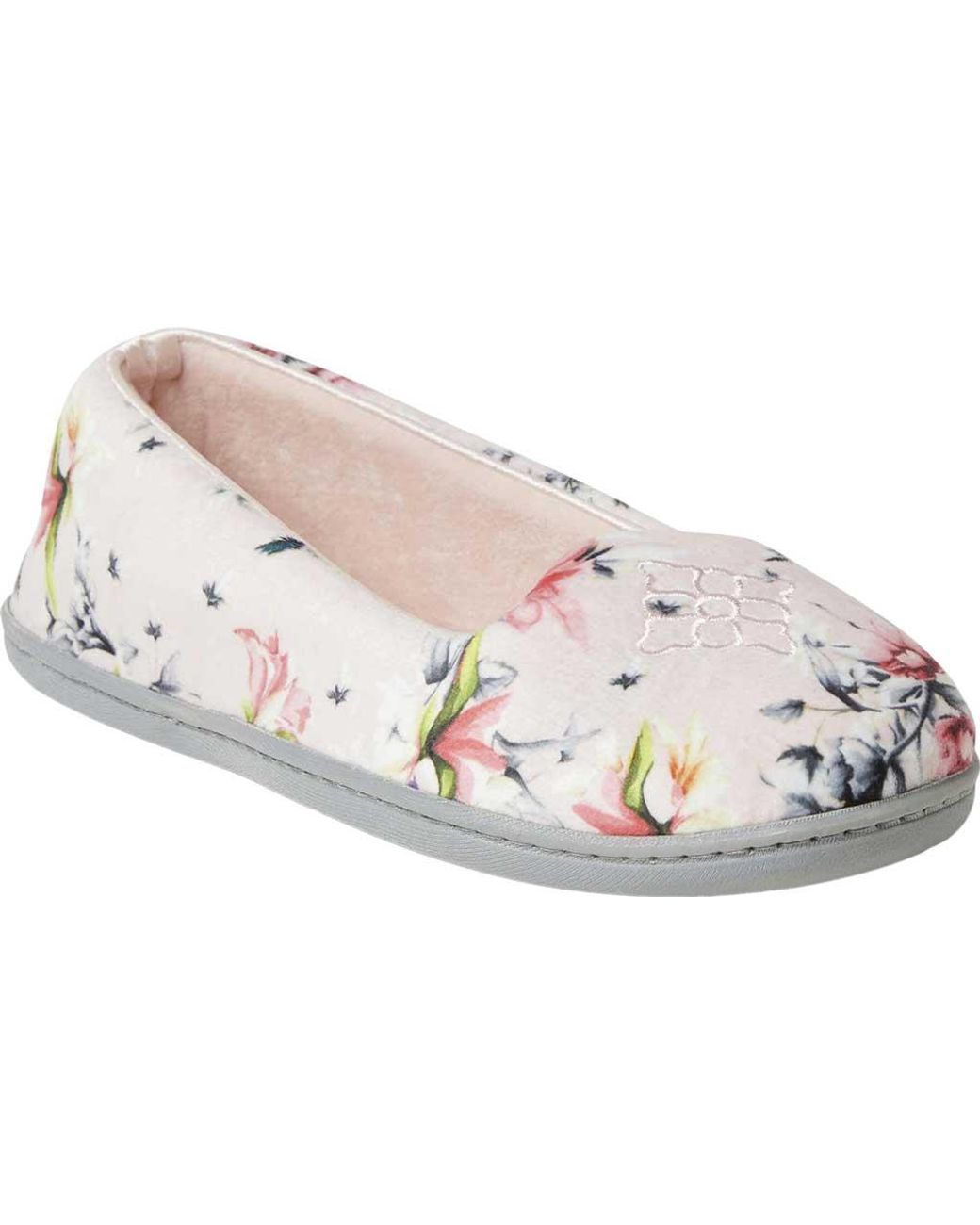 dearfoam satin slippers