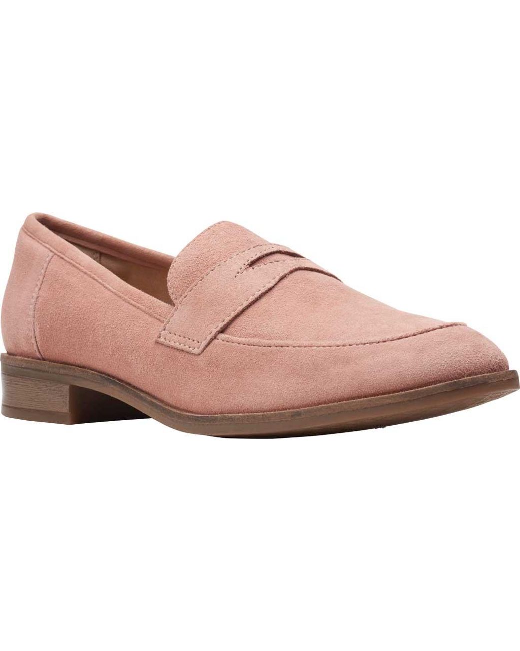 clarks trish rose penny loafer