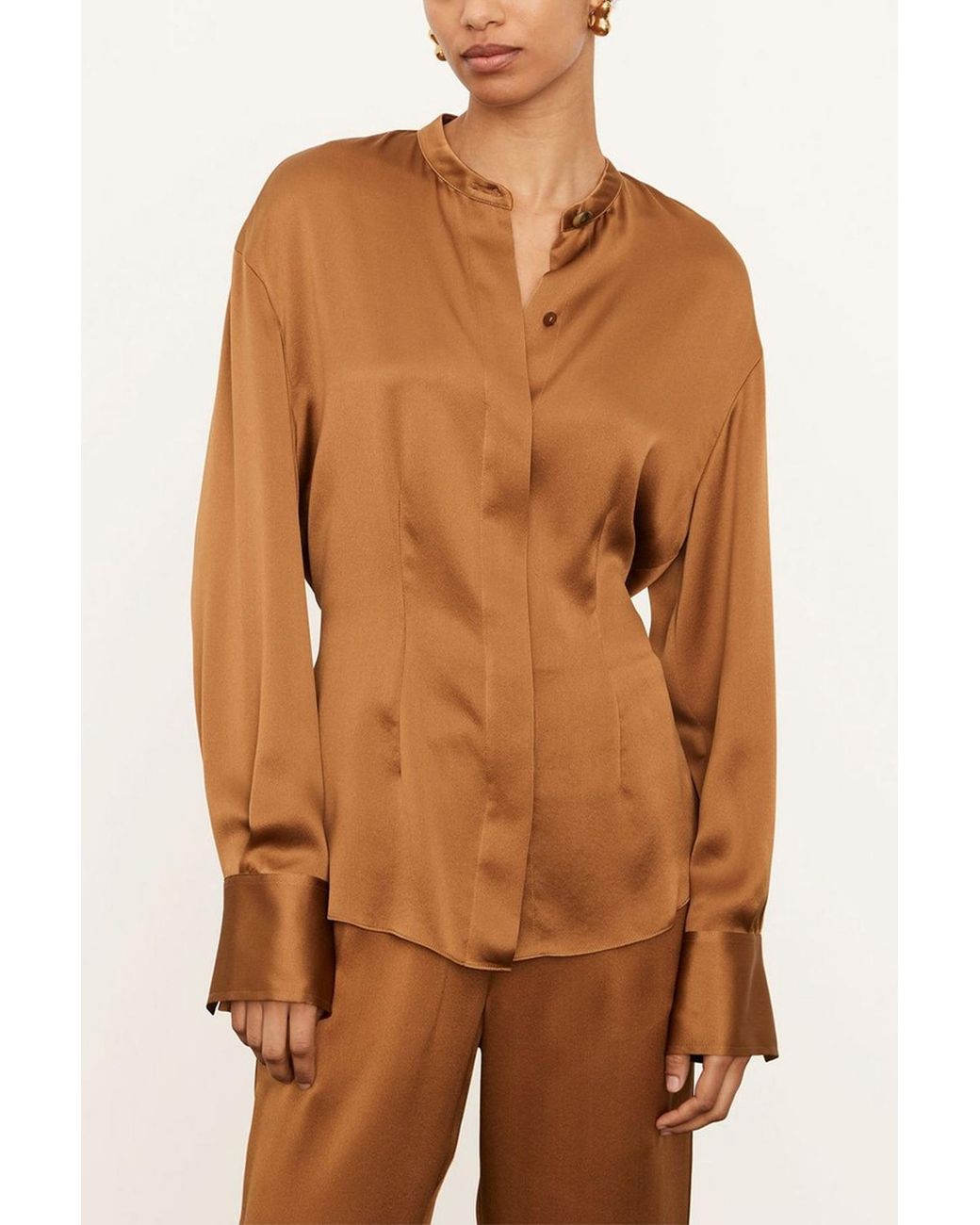 Vince Silk Shaped Long Sleeve Band 