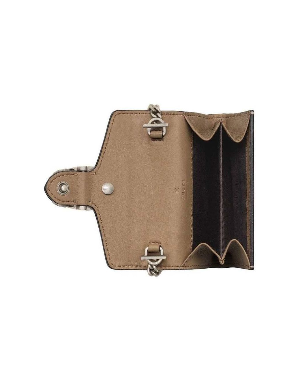 Gucci Dionysus Supreme Card Case | Lyst