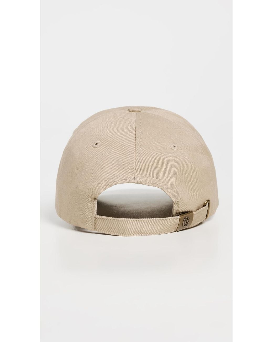 Quiet Golf White Monogram Dad Cap for men