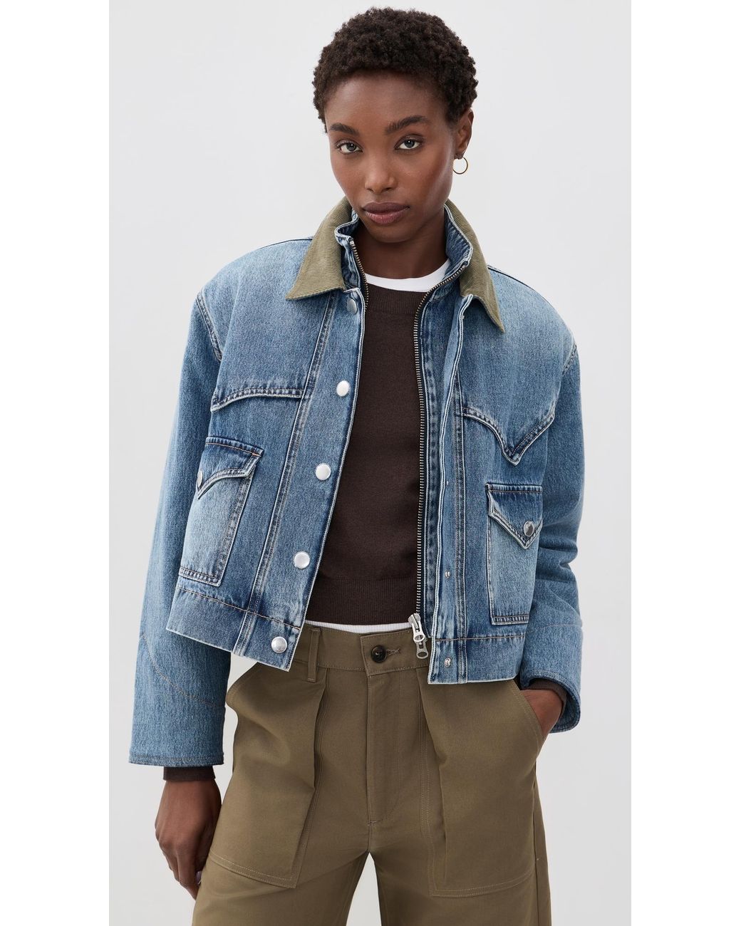 Veronica Beard Blue Wegner Denim Jacket