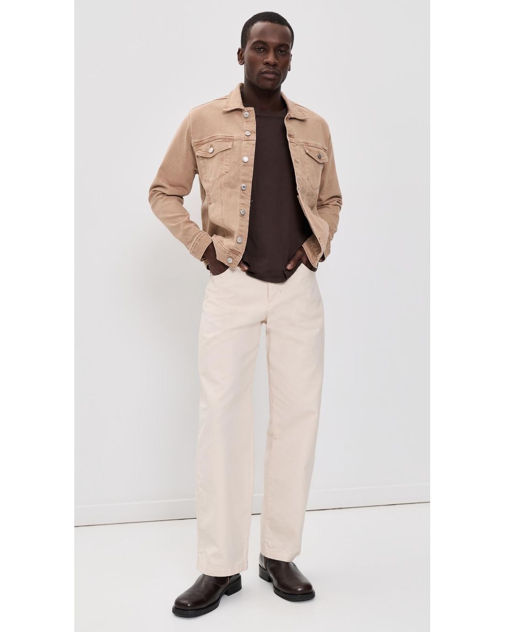 Warp & Weft Natural Sea Jacket for men