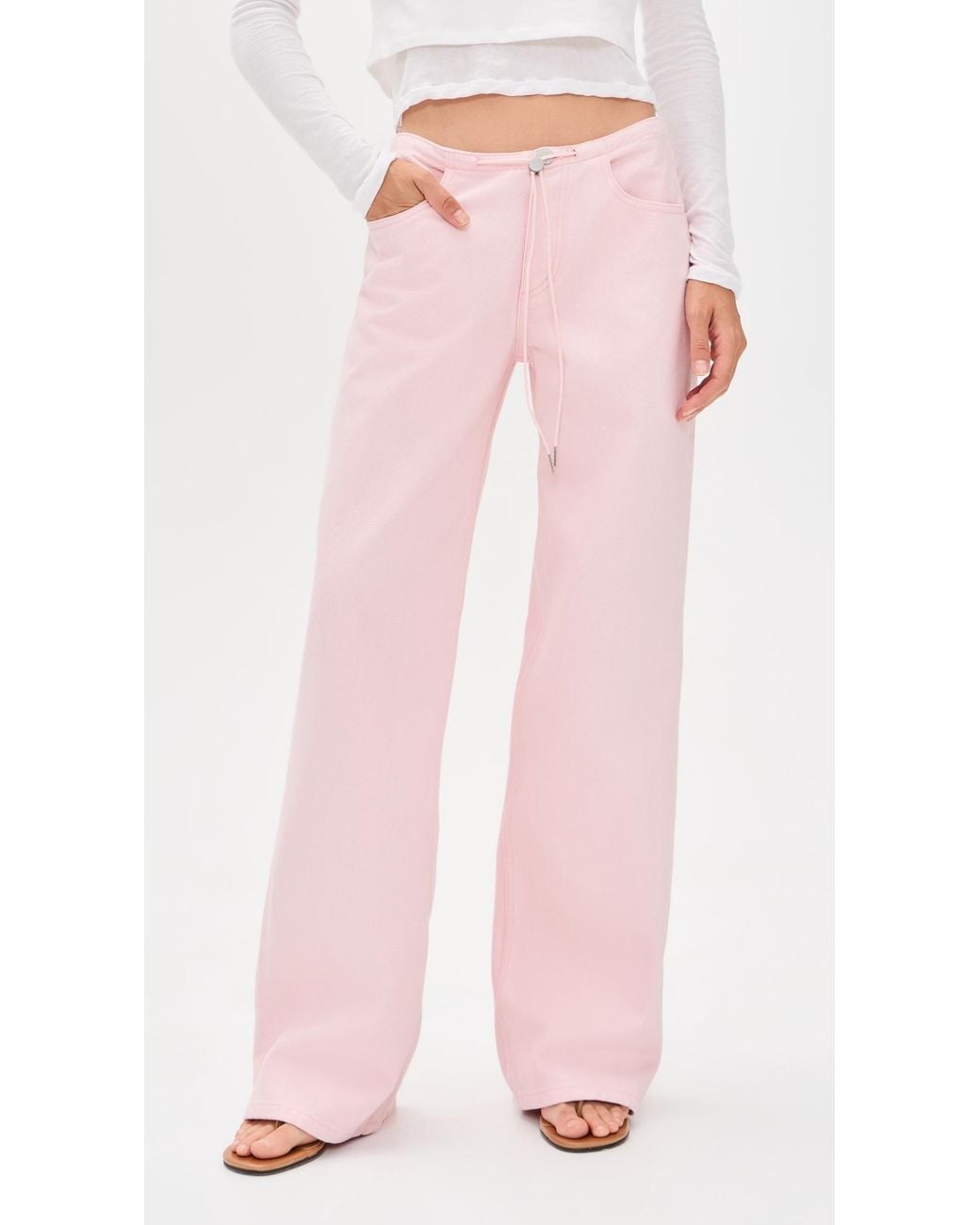 Still Here Pink Cool Jeans
