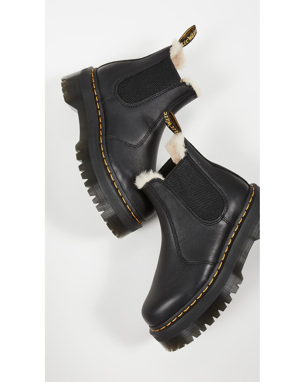 Dr. Martens 2976 Quad Fl Boot in Black | Lyst