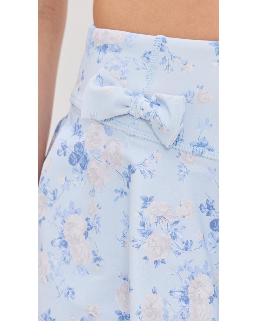 LoveShackFancy Blue Corene Skort