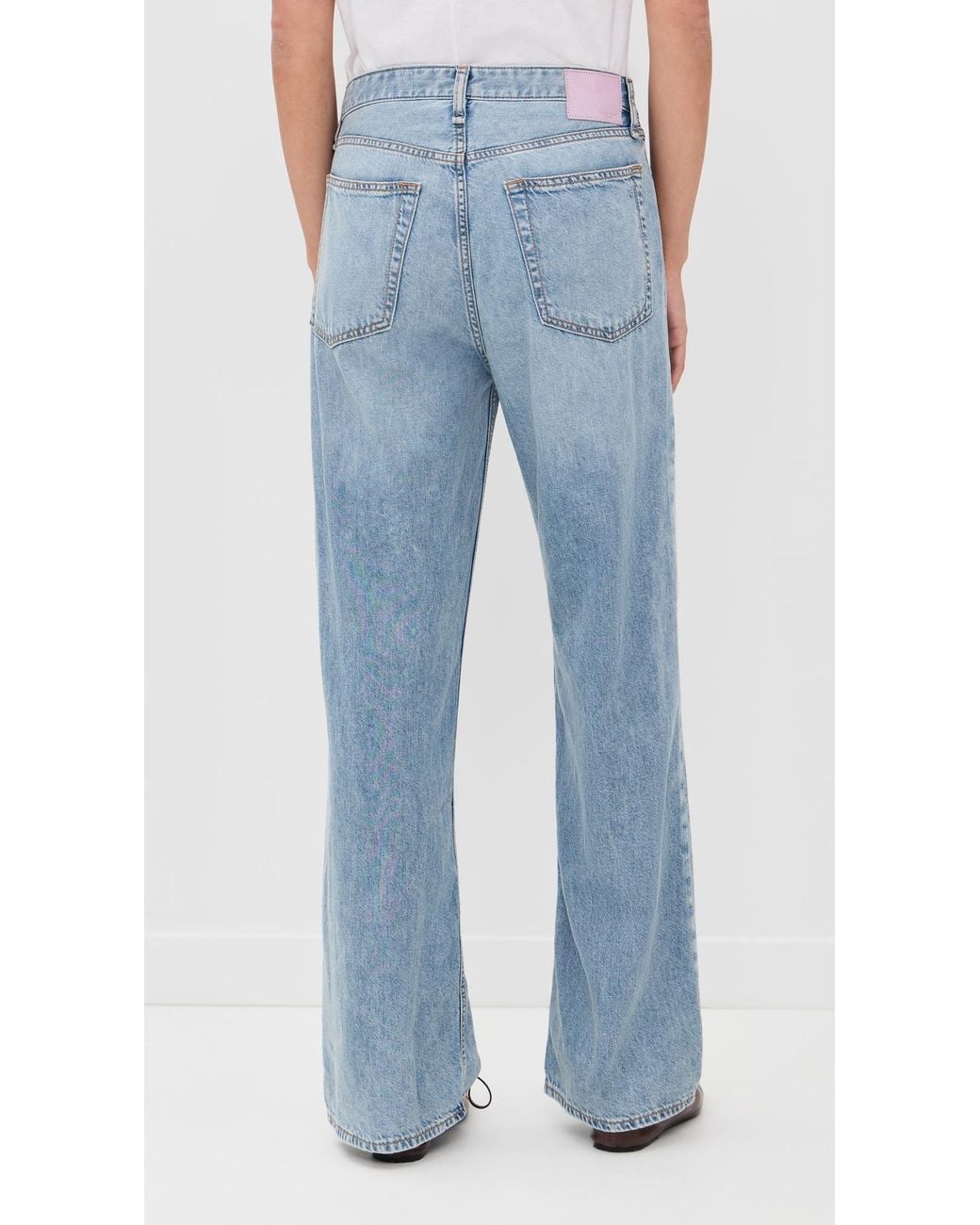 Rag & Bone Blue Featherweight Logan Jeans