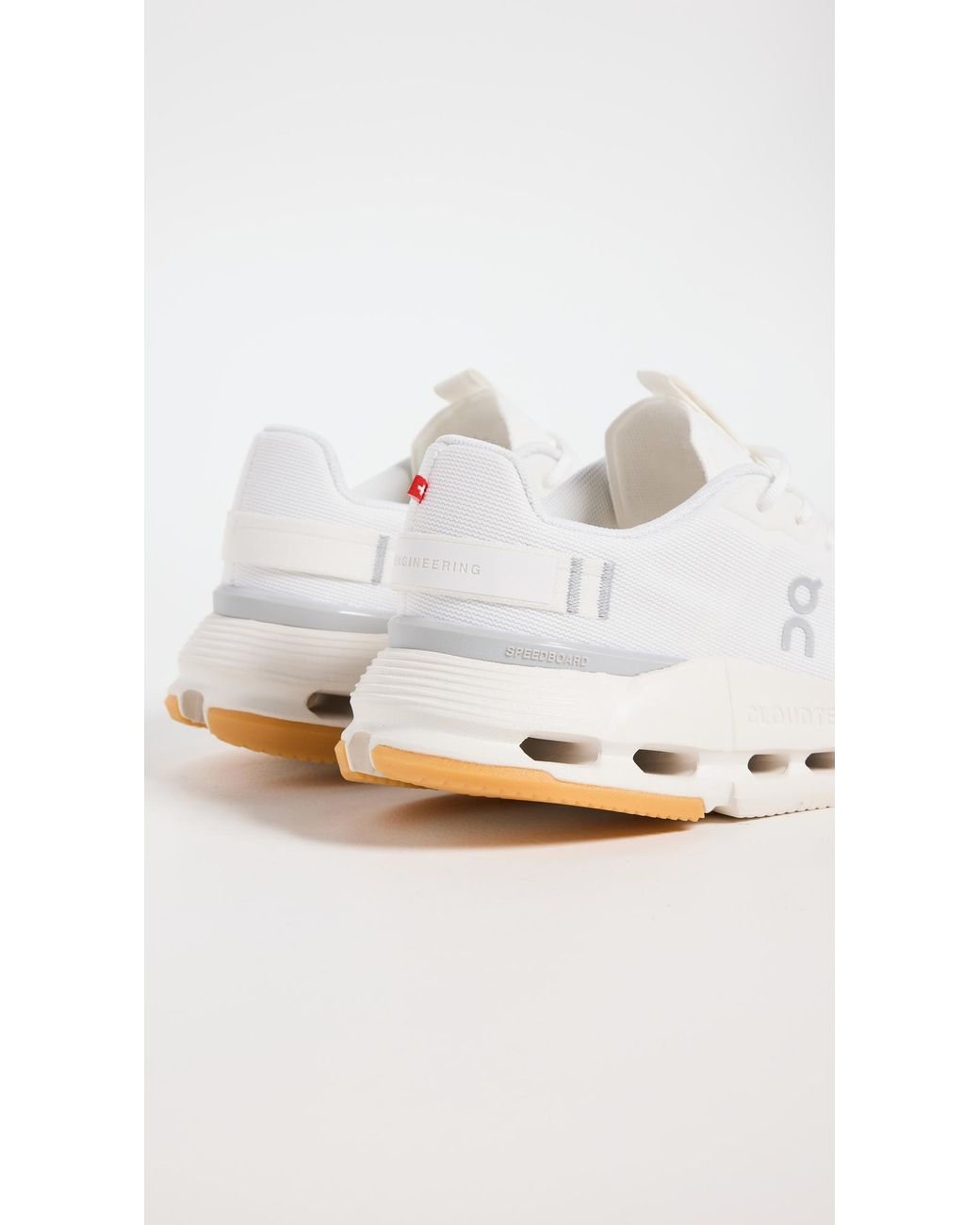 On Shoes White Cloudnova Form 2 Sneakers