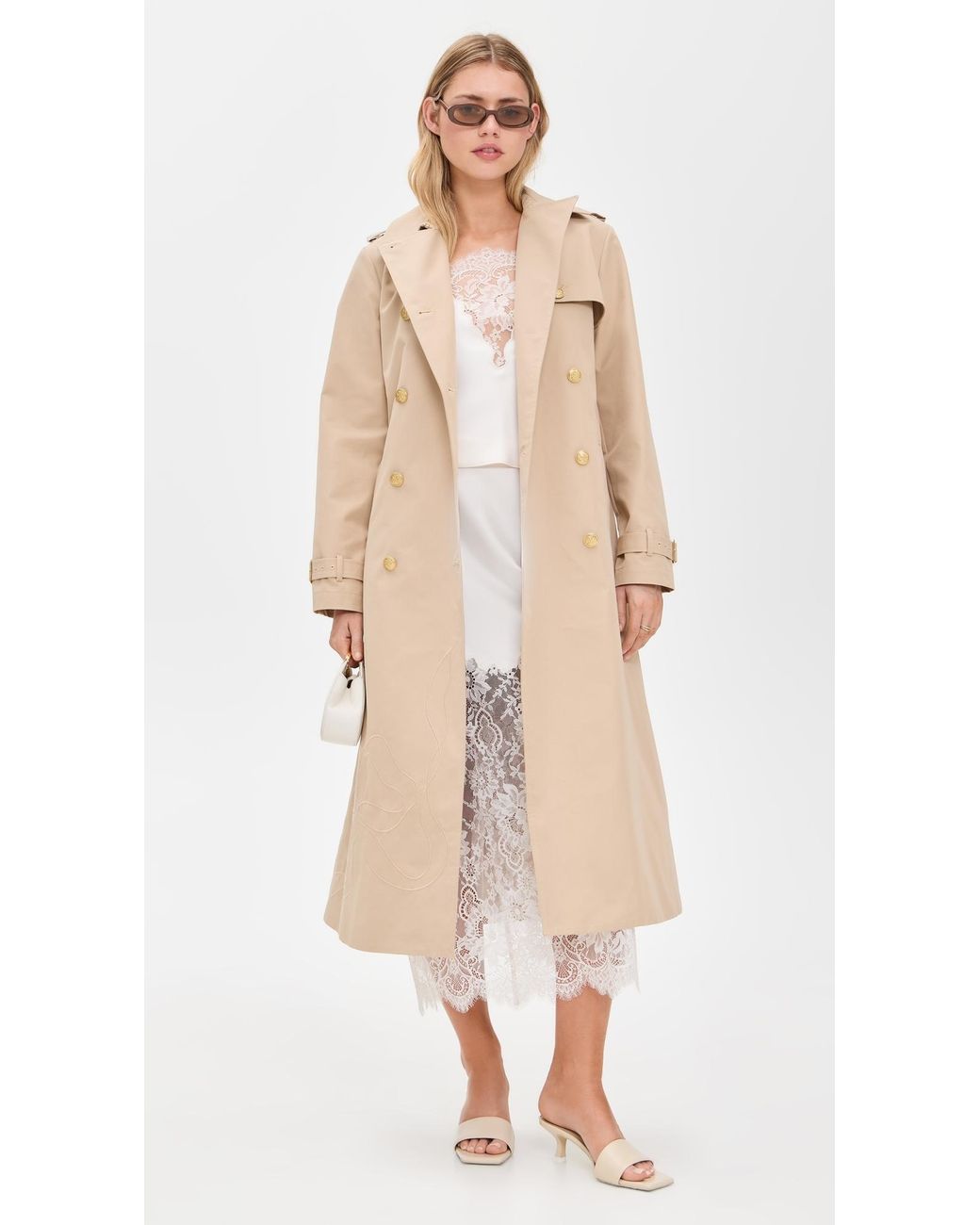 LoveShackFancy Blue Thiel Jacket