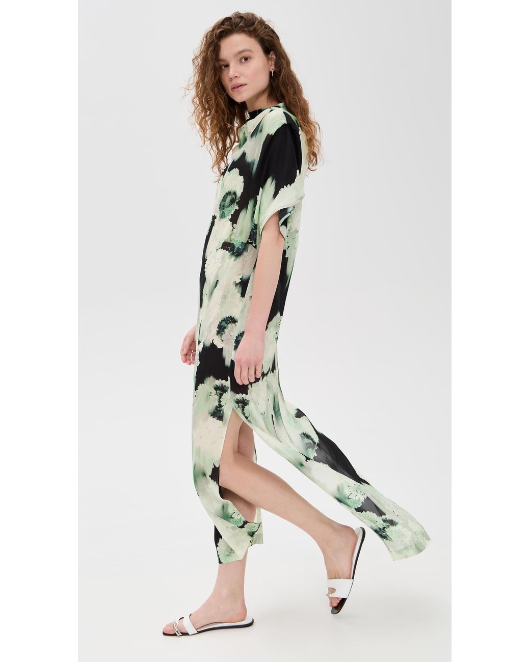 Rodebjer Alana Blurry Dress in White | Lyst