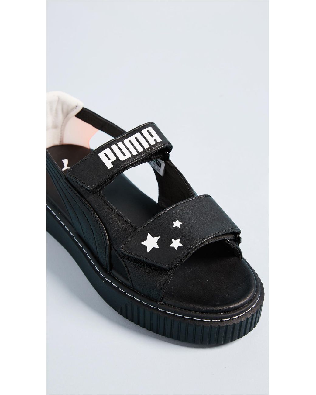 PUMA Women's Black X Sophia Webster Platform Sandals