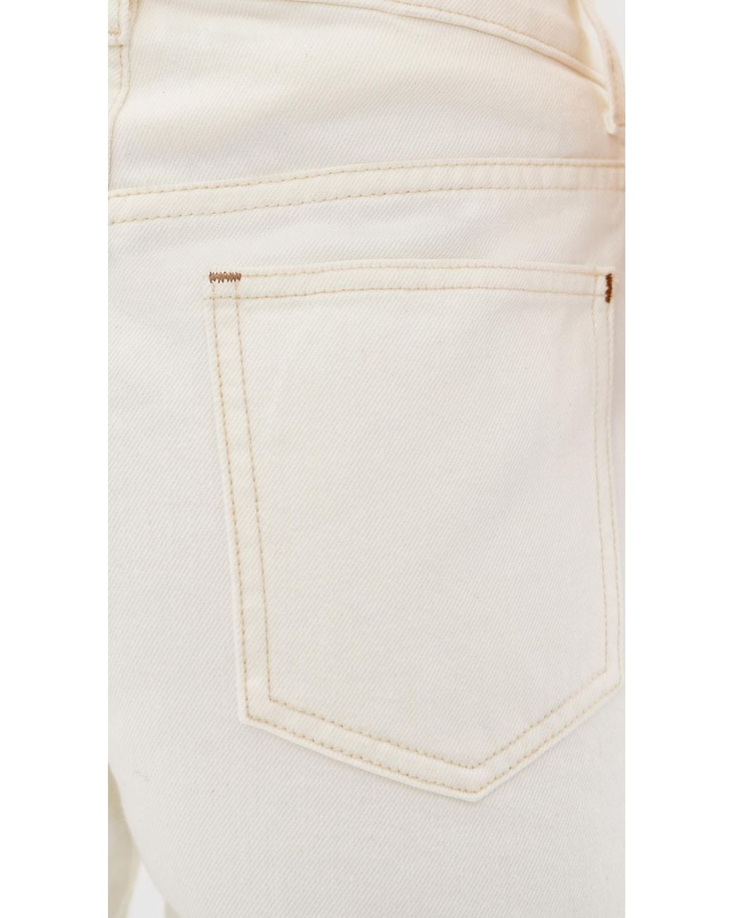 OSSOU White Drift Jeans