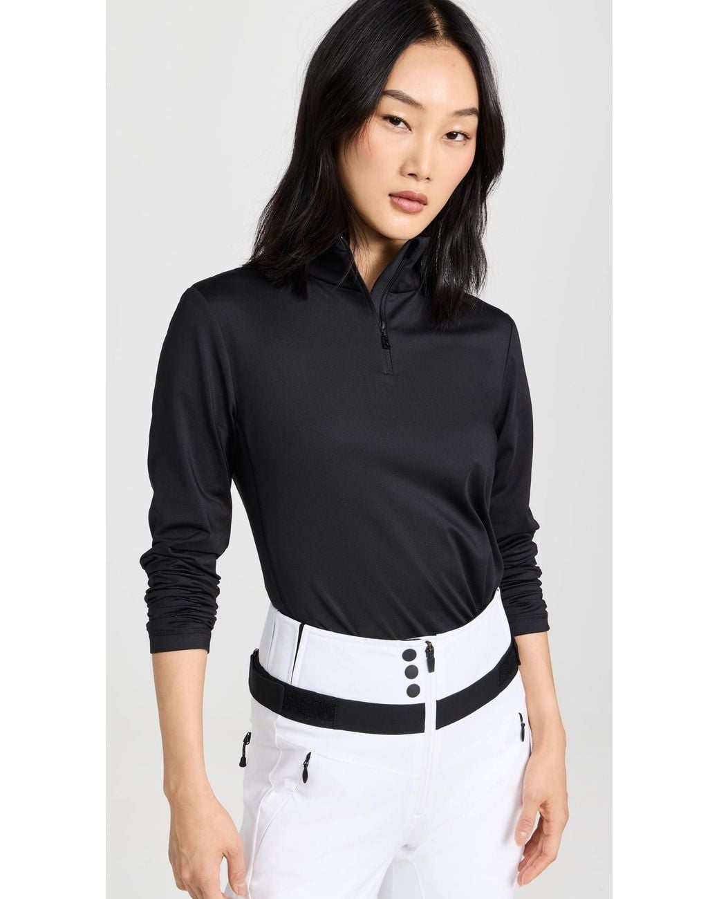 Bogner Fire + Ice Black Margo Top