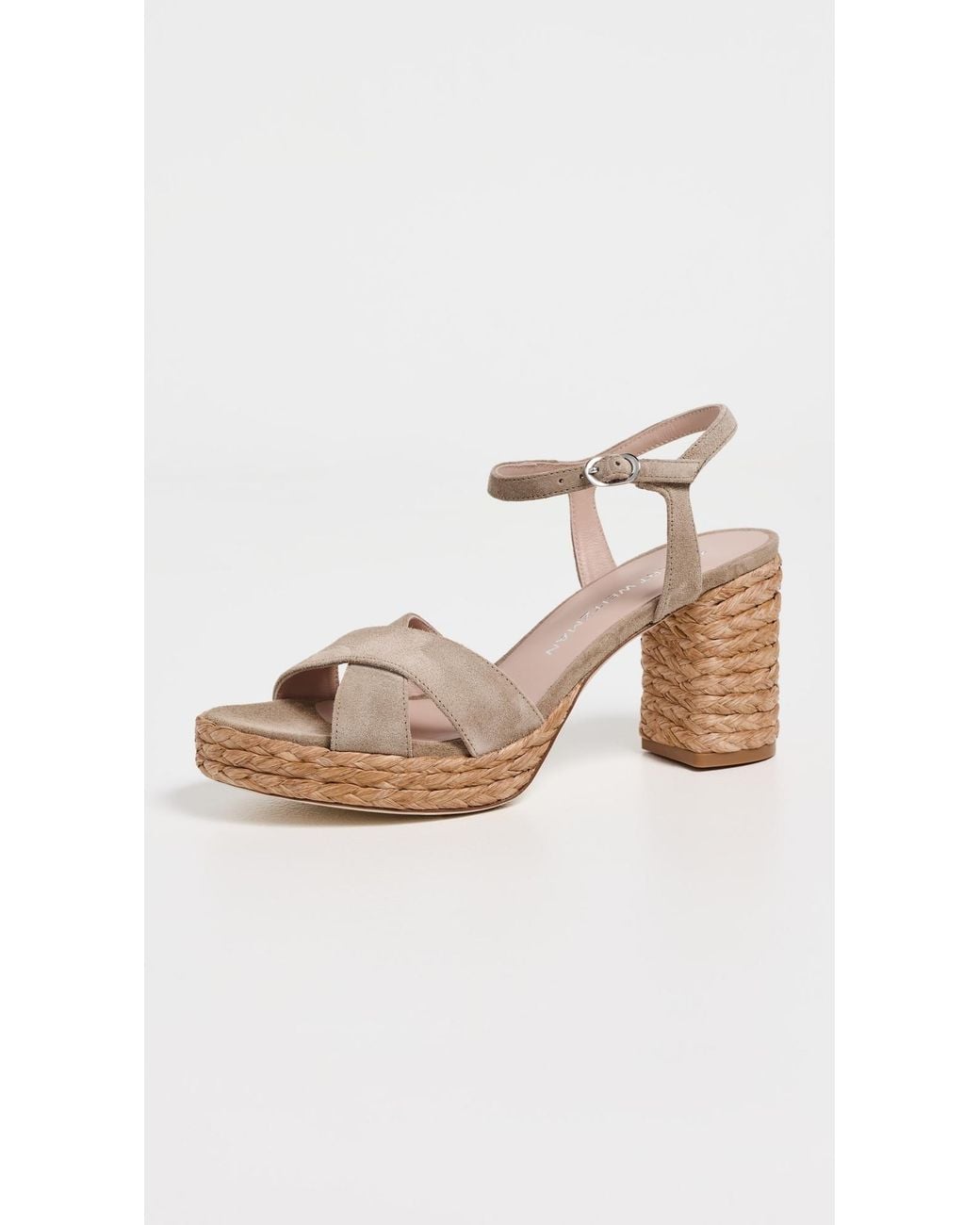 Stuart Weitzman Multicolor Dayna Platform Sandals