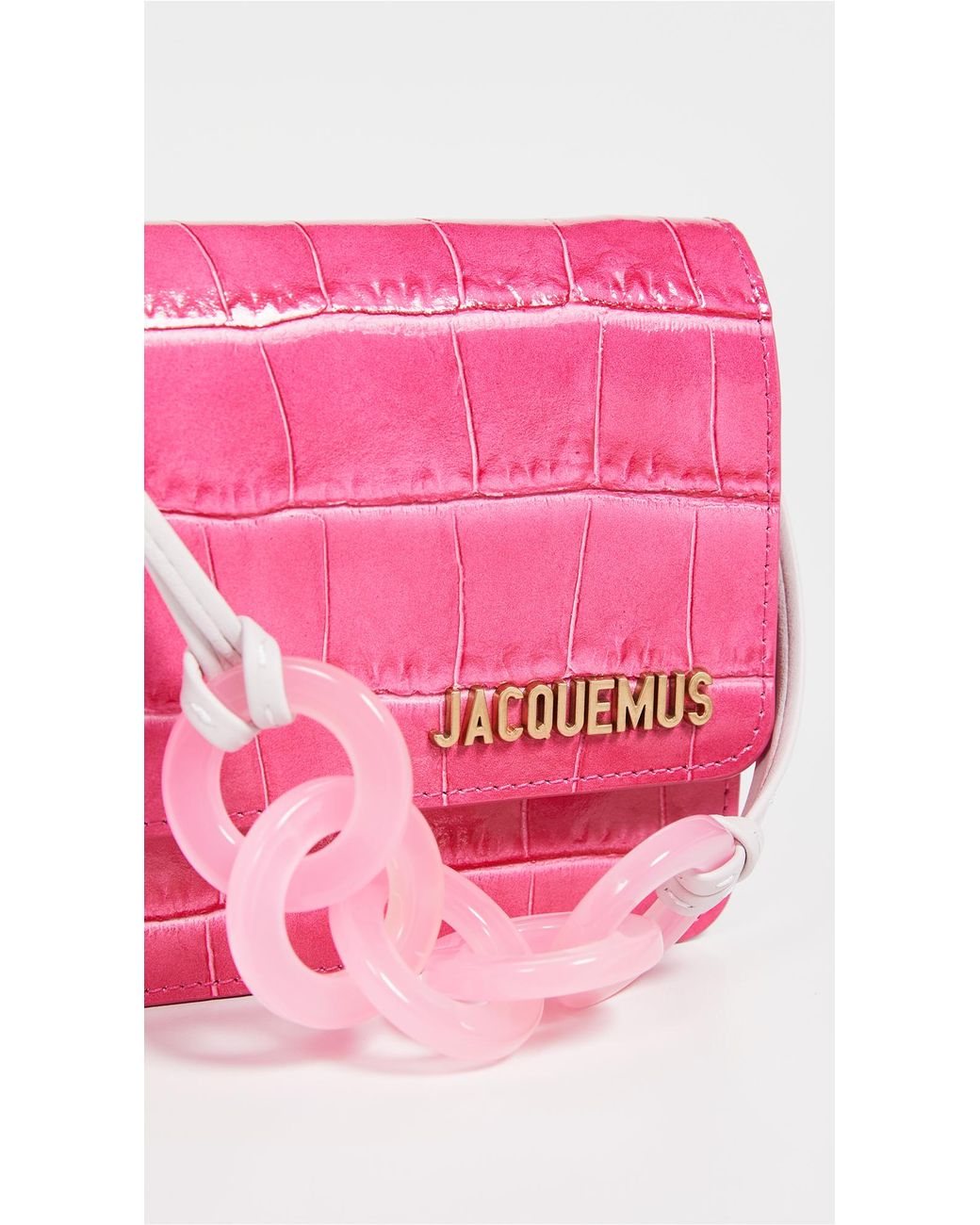 Jacquemus Leather Le Sac Riviera in Pink | Lyst