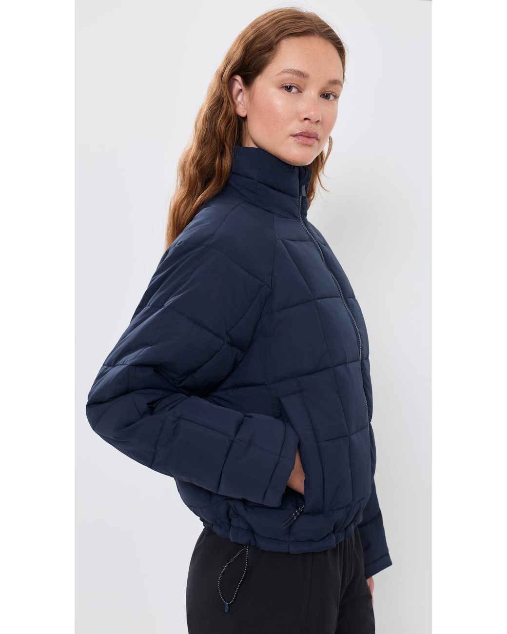 Halfdays Blue Nellie Packable Puffer Jacket