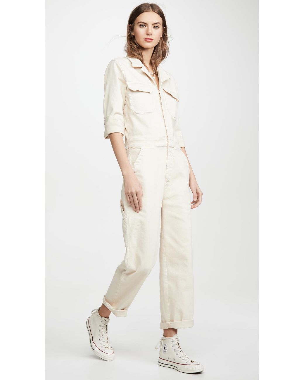 Mother Denim The Fixer Jumpsuit in 