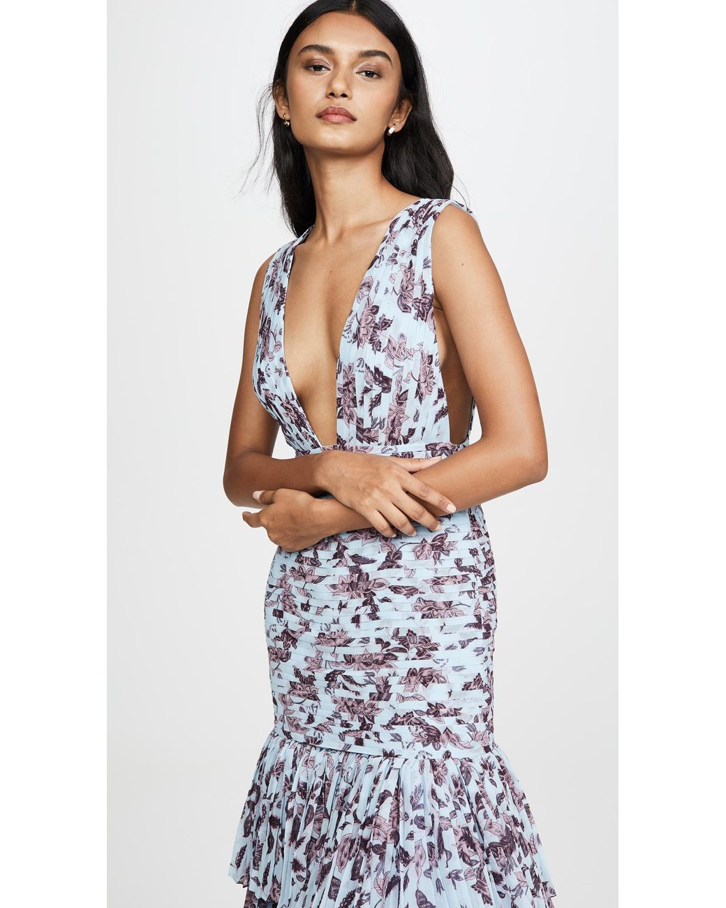 Fame and partners floral cheap dress