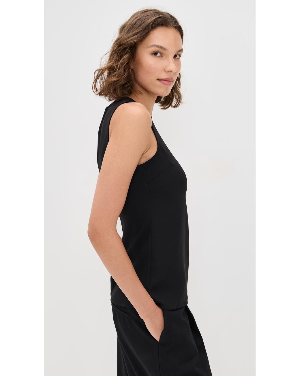 Staud Black Bronte Tunic