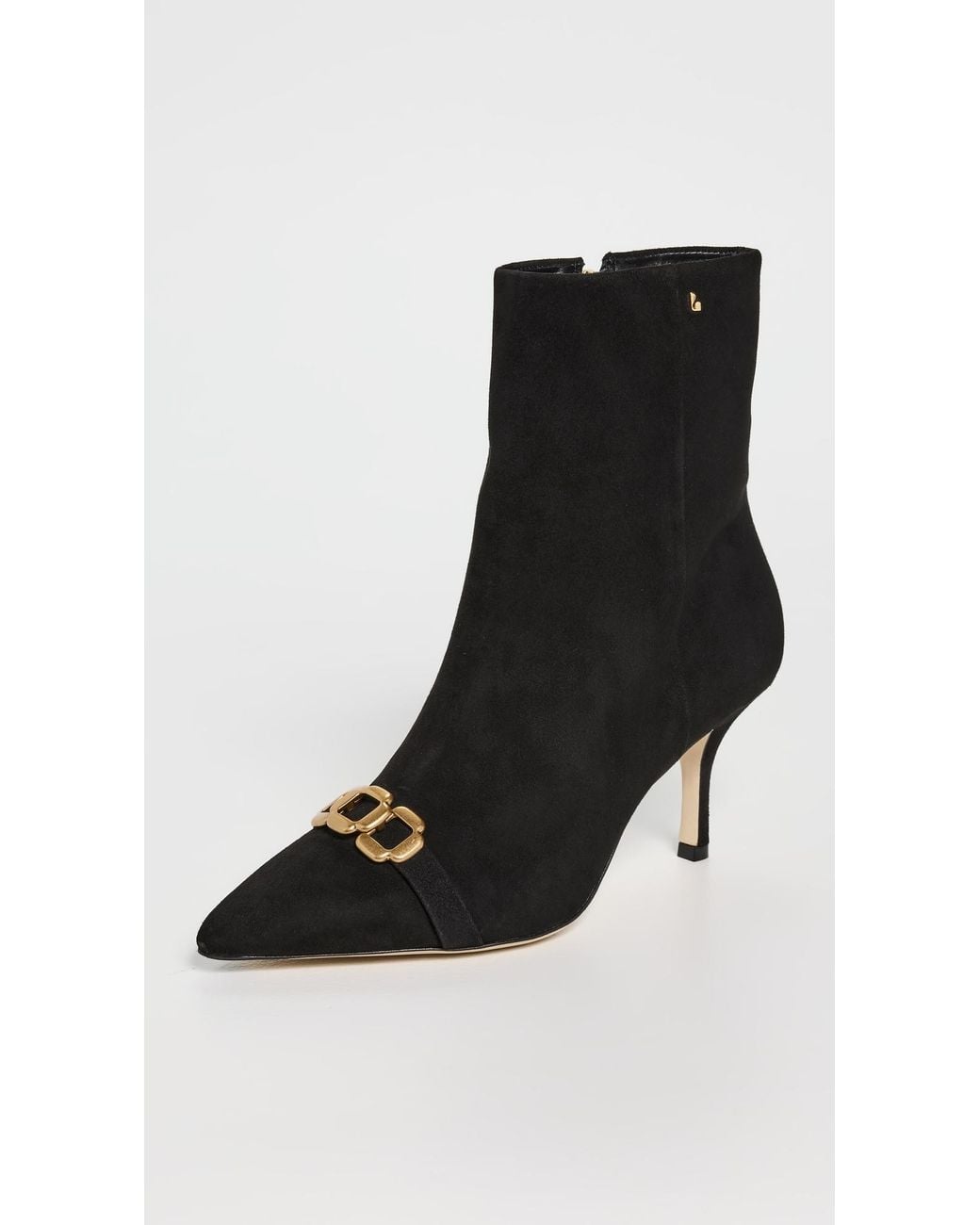 Larroude Black Mini Kate Boots
