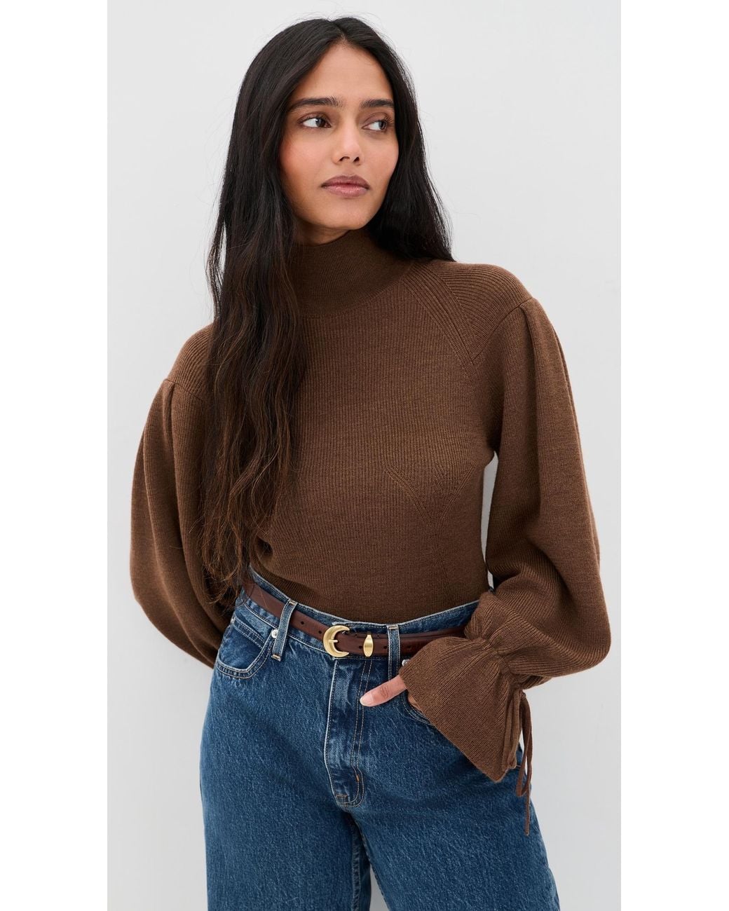 Ulla Johnson Black Camille Knit Pullover
