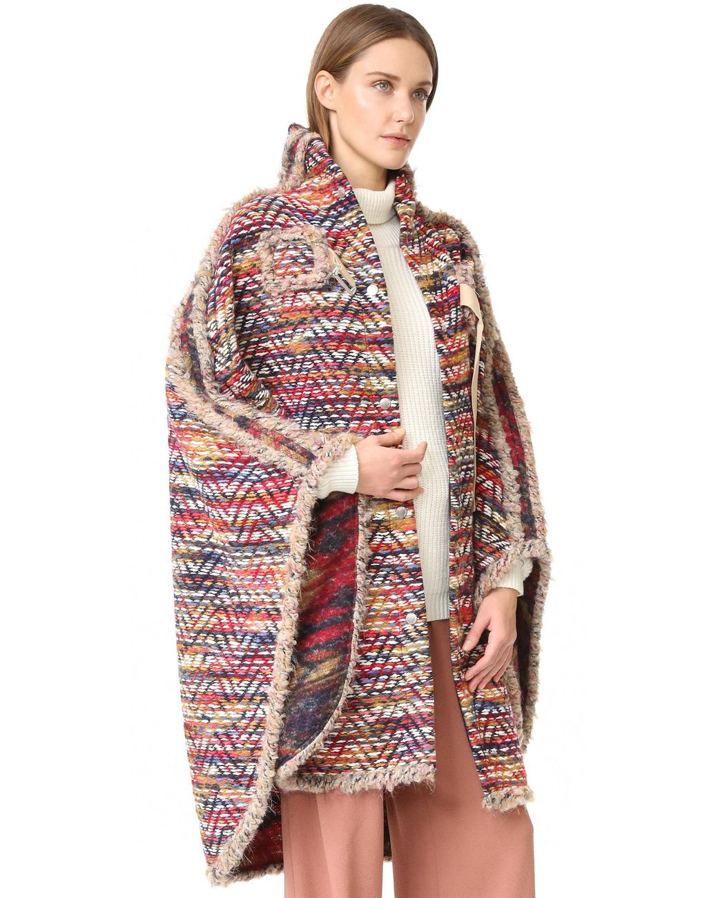 See by clearance chloe cape coat