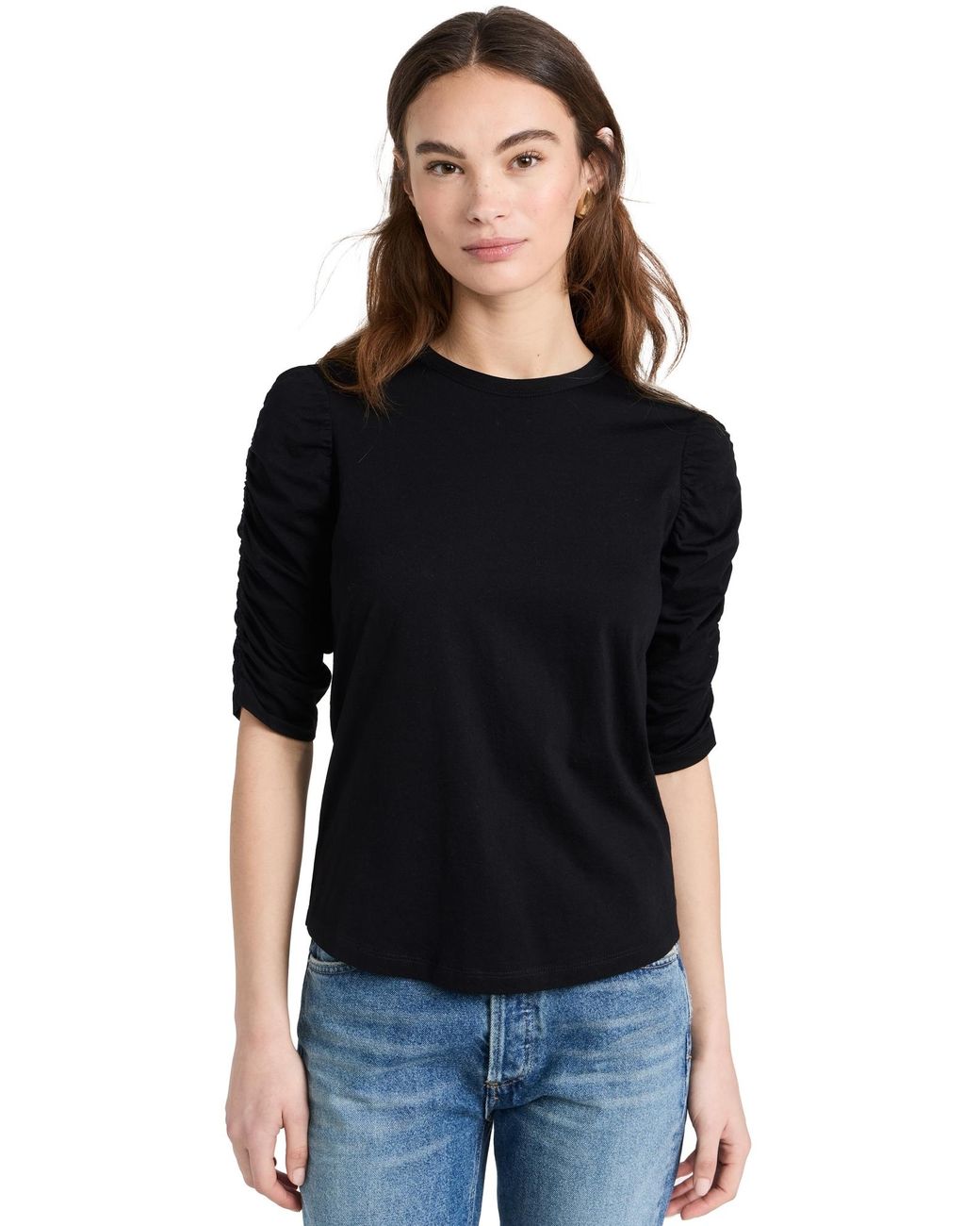Veronica Beard White Waldorf Tee