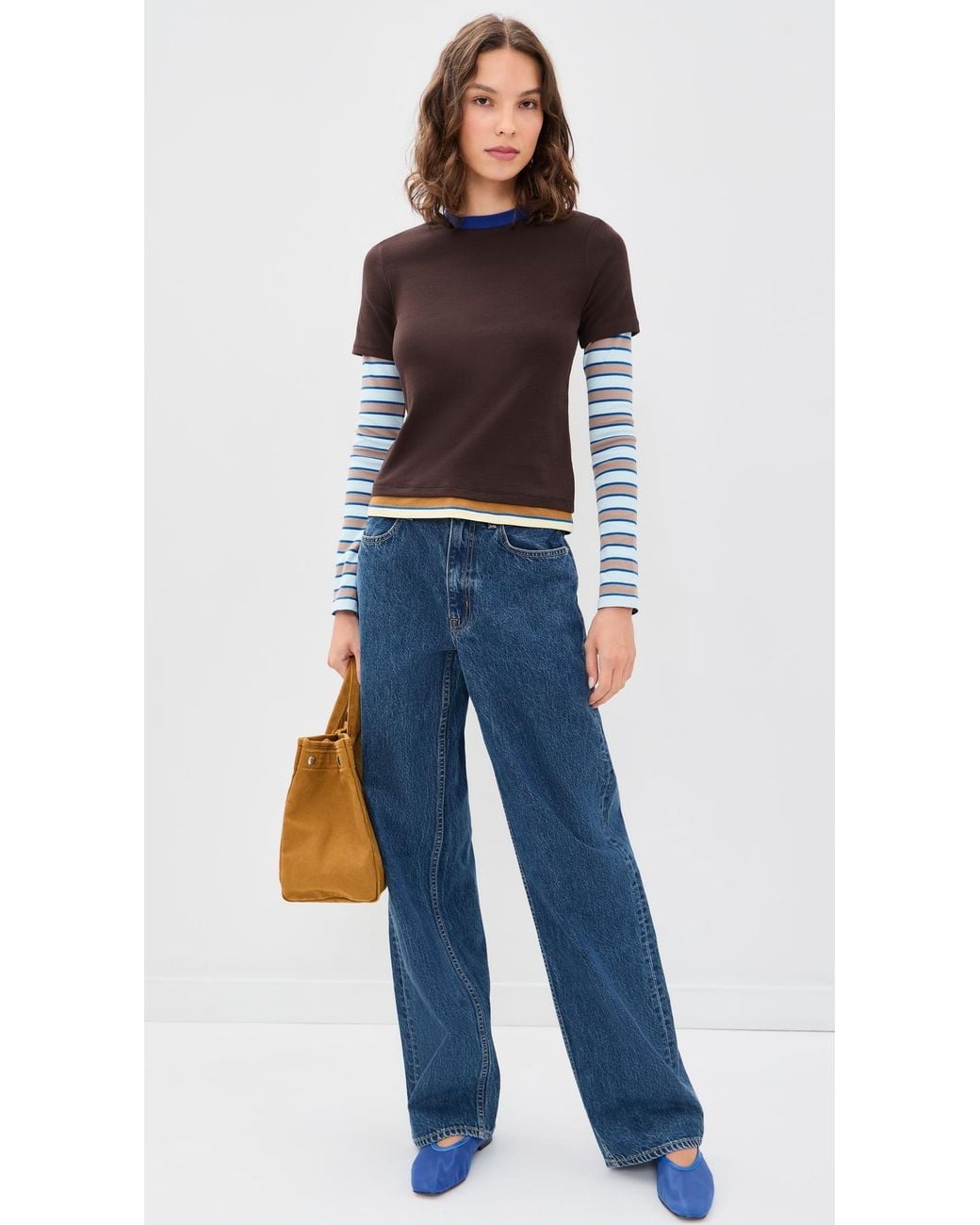 Staud Black Dillon Tee