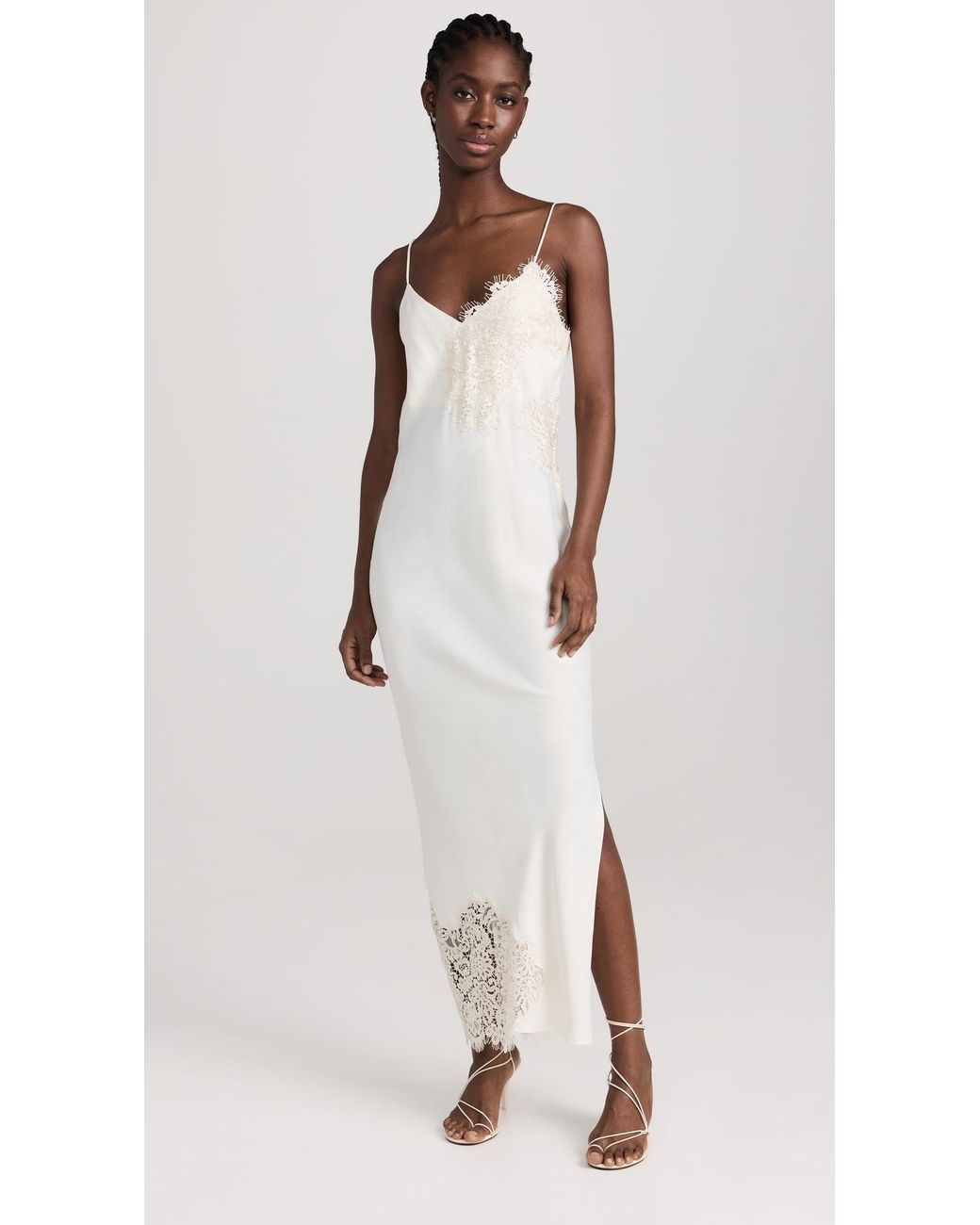 rohe-Cream-Lace-Camisole-Dress