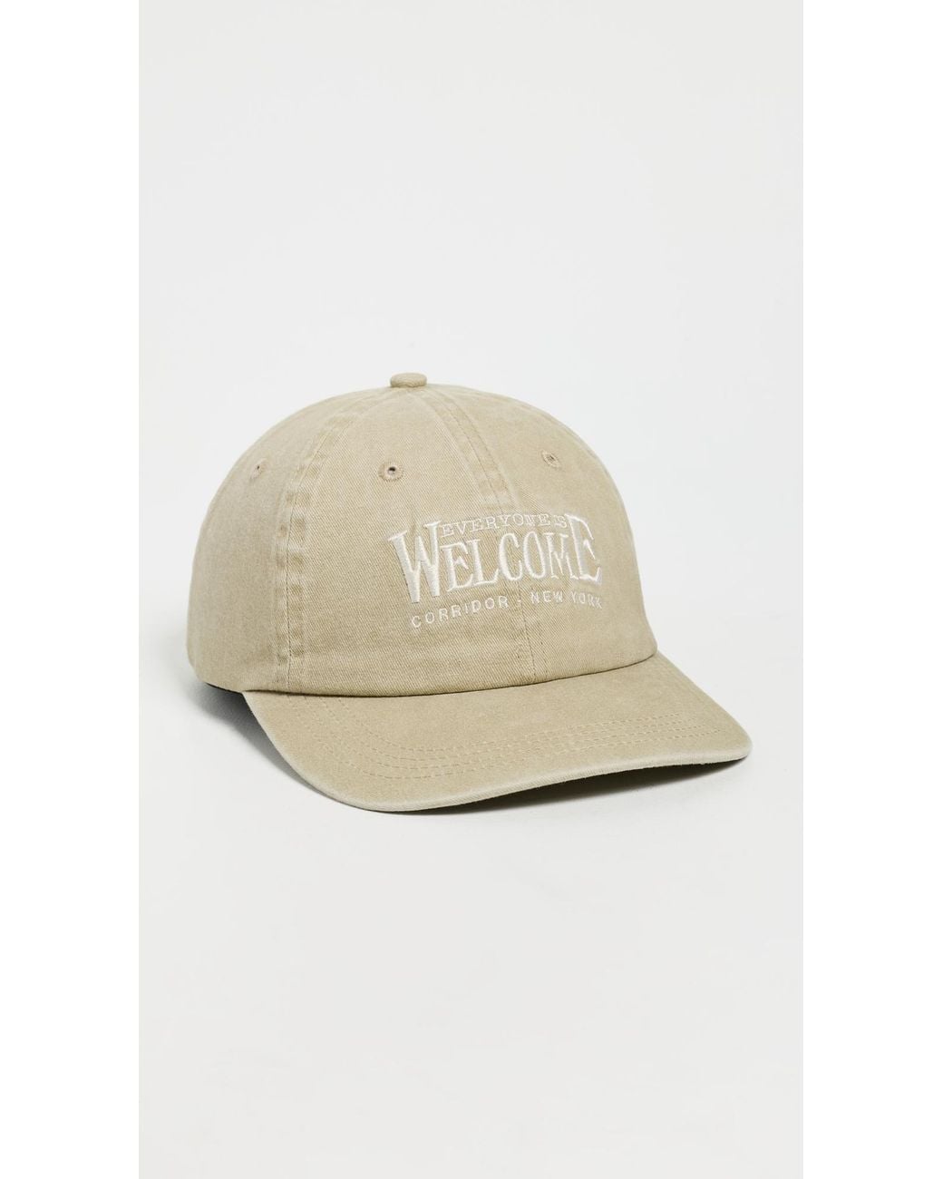 Corridor NYC White Welcome Cap for men