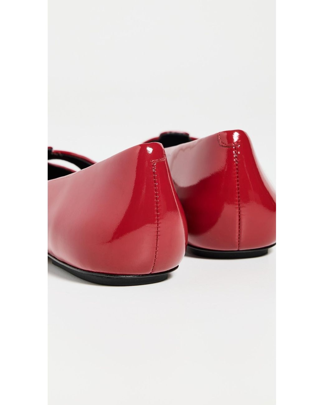 Marc Jacobs The Kat Ballerina Flats in Red | Lyst