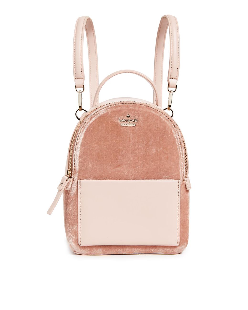 Kate spade velvet mini backpack outlet