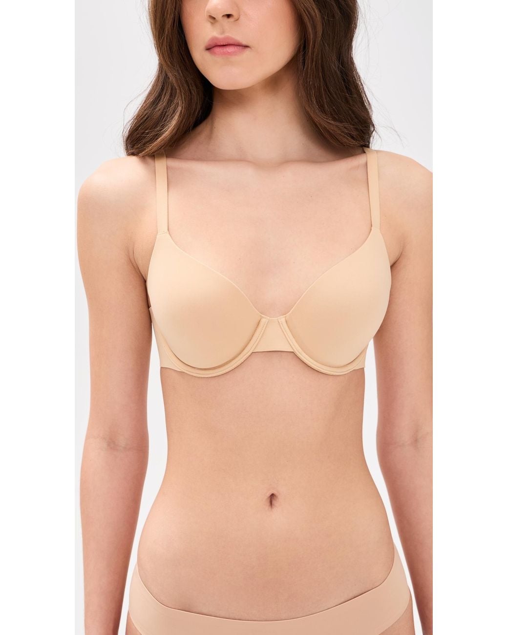 Spanx Natural Supersmooth Brava Lightly Lined Bra