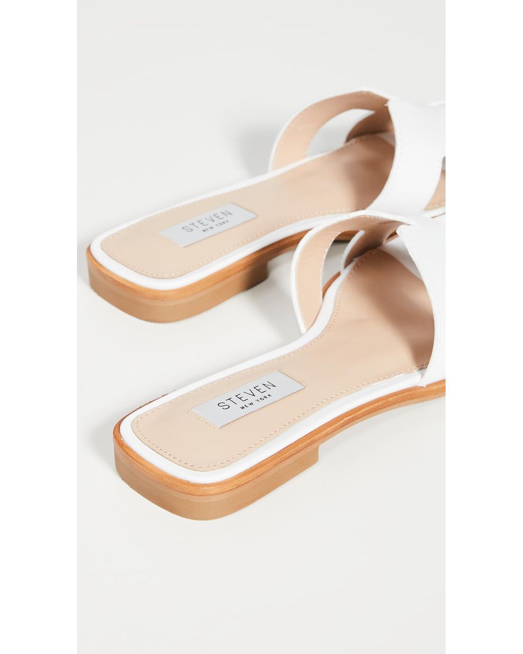 hadyn white leather