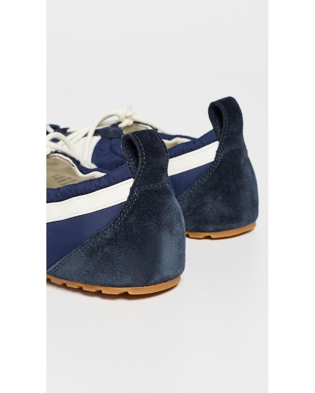 Tory Burch Blue Hank Ballet Sneaker