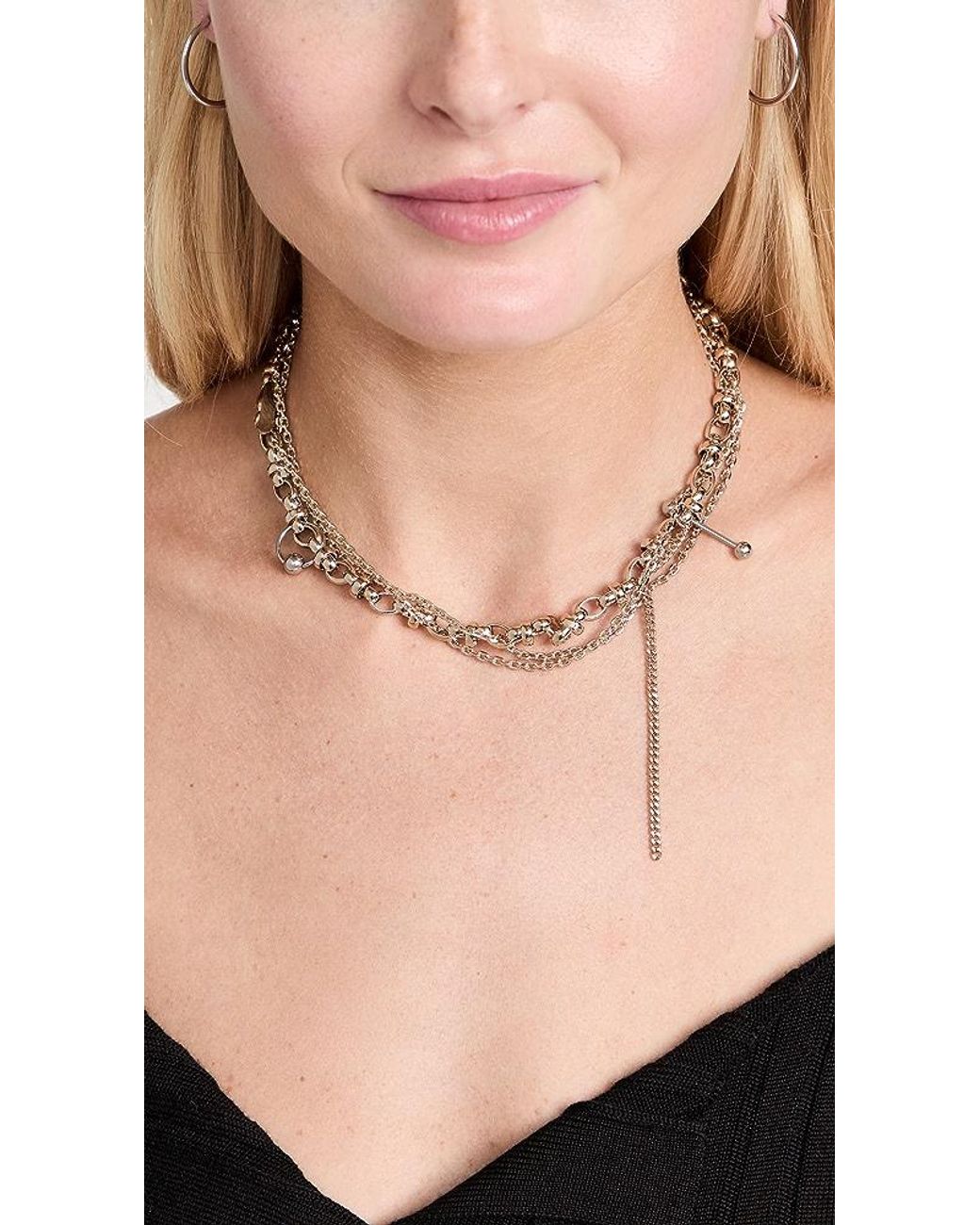 Justine clenquet shop necklace