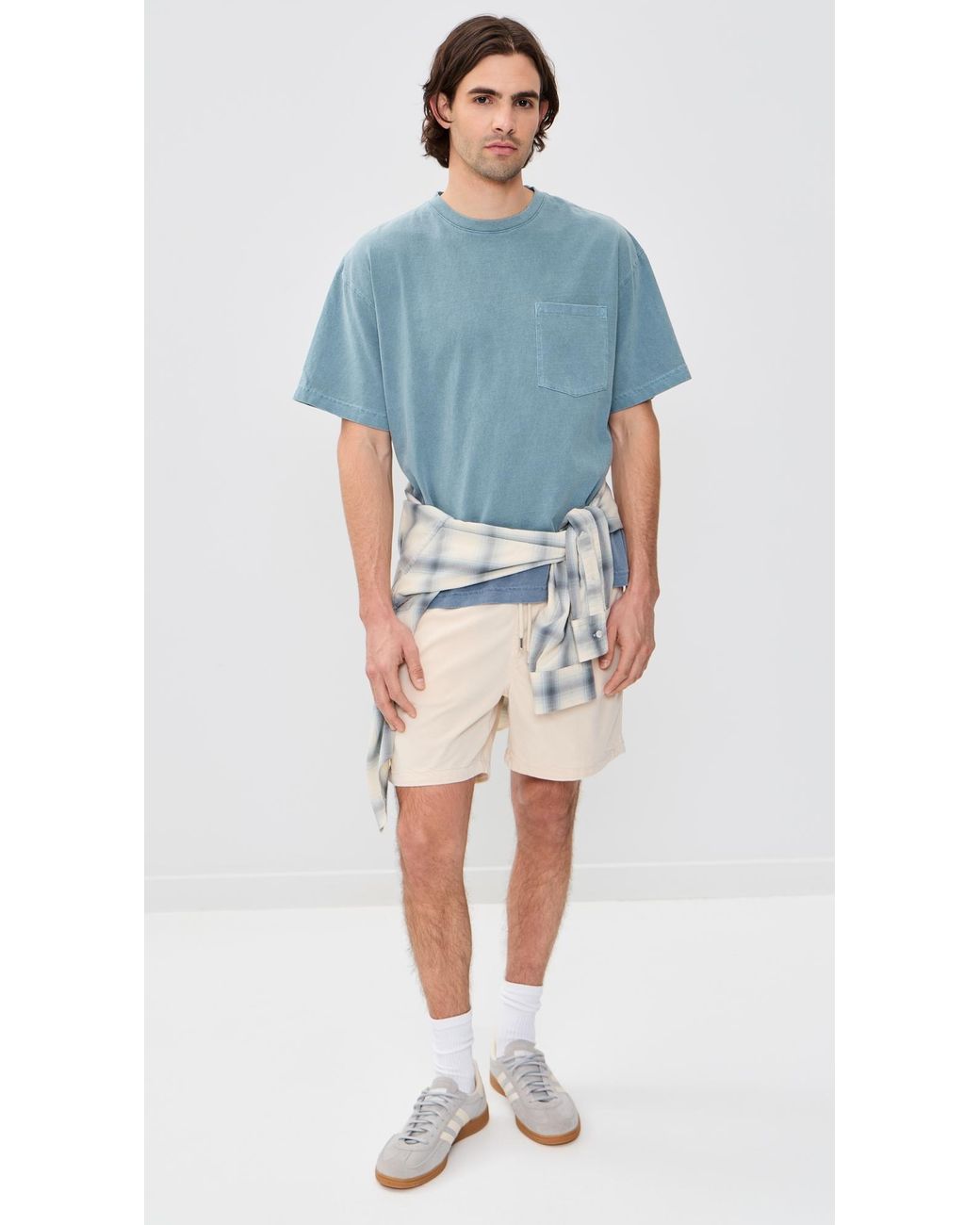 Asher Blue Ethan Tee for men