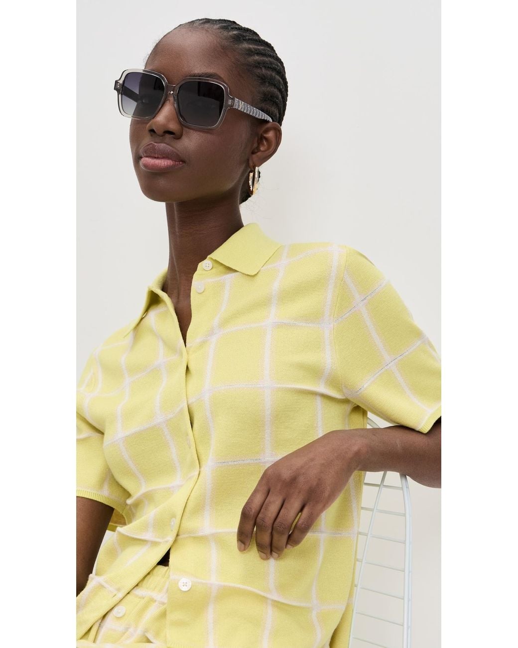 Vontelle Black Pharaoh Frames Sunglasses