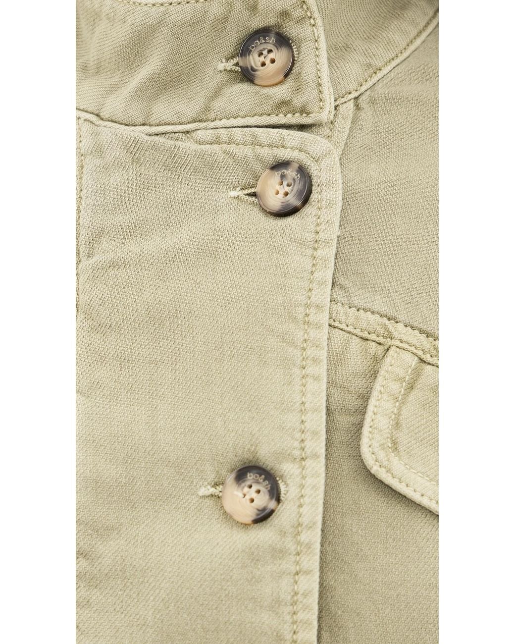 Ba&sh Blue Rallo Jacket